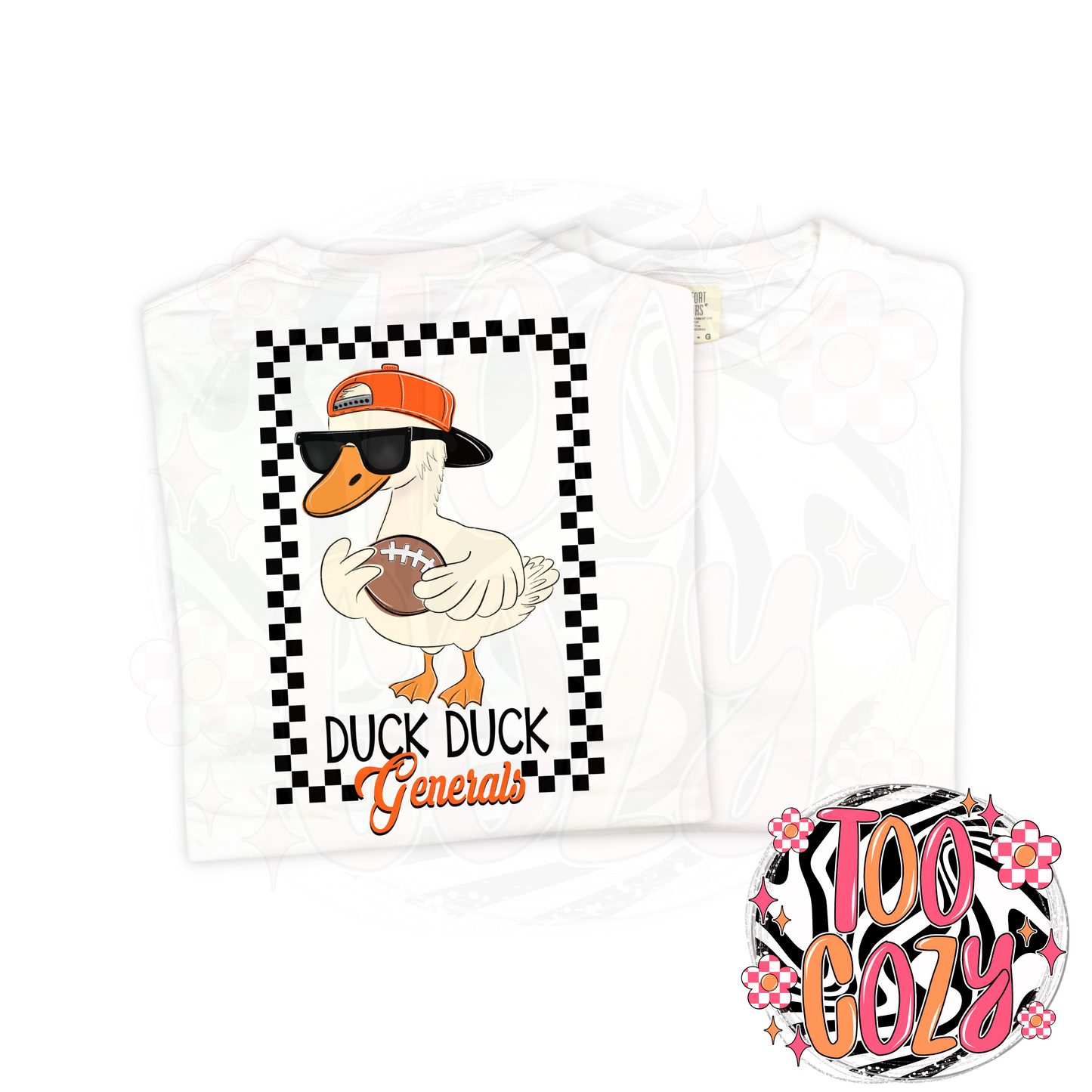Football Ducks Kids School Spirit Shirts