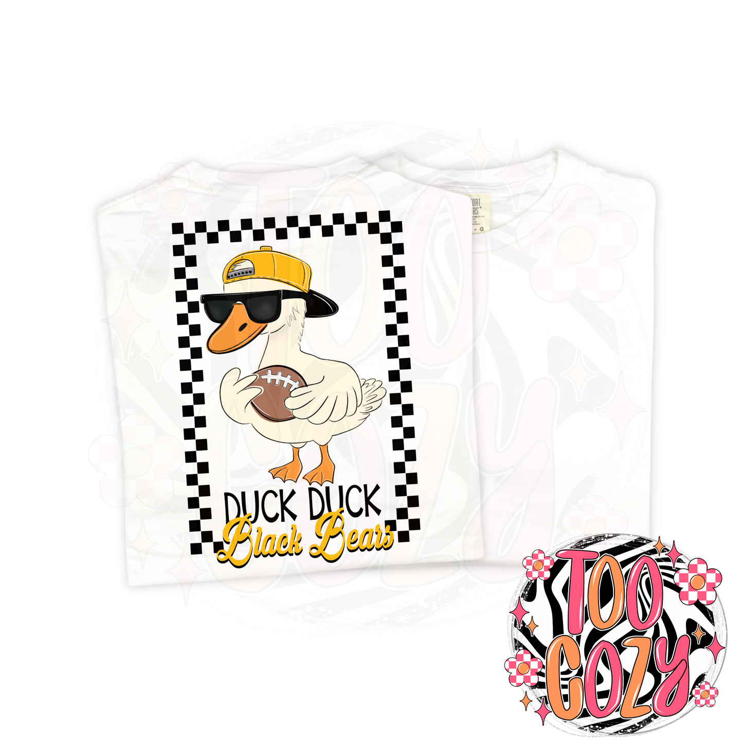 Football Ducks Kids School Spirit Shirts