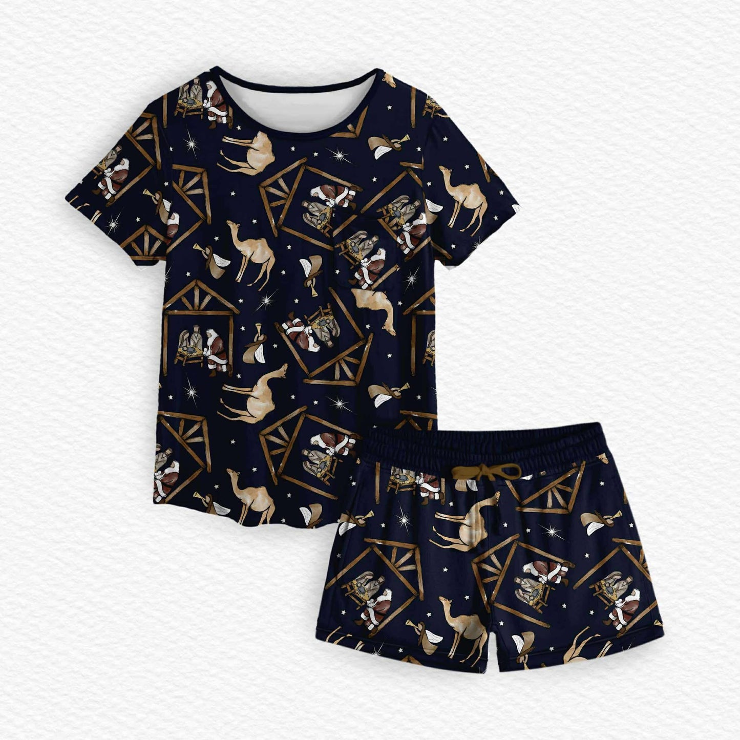 Preorder|A Cozy Christmas Collection Shorts Set