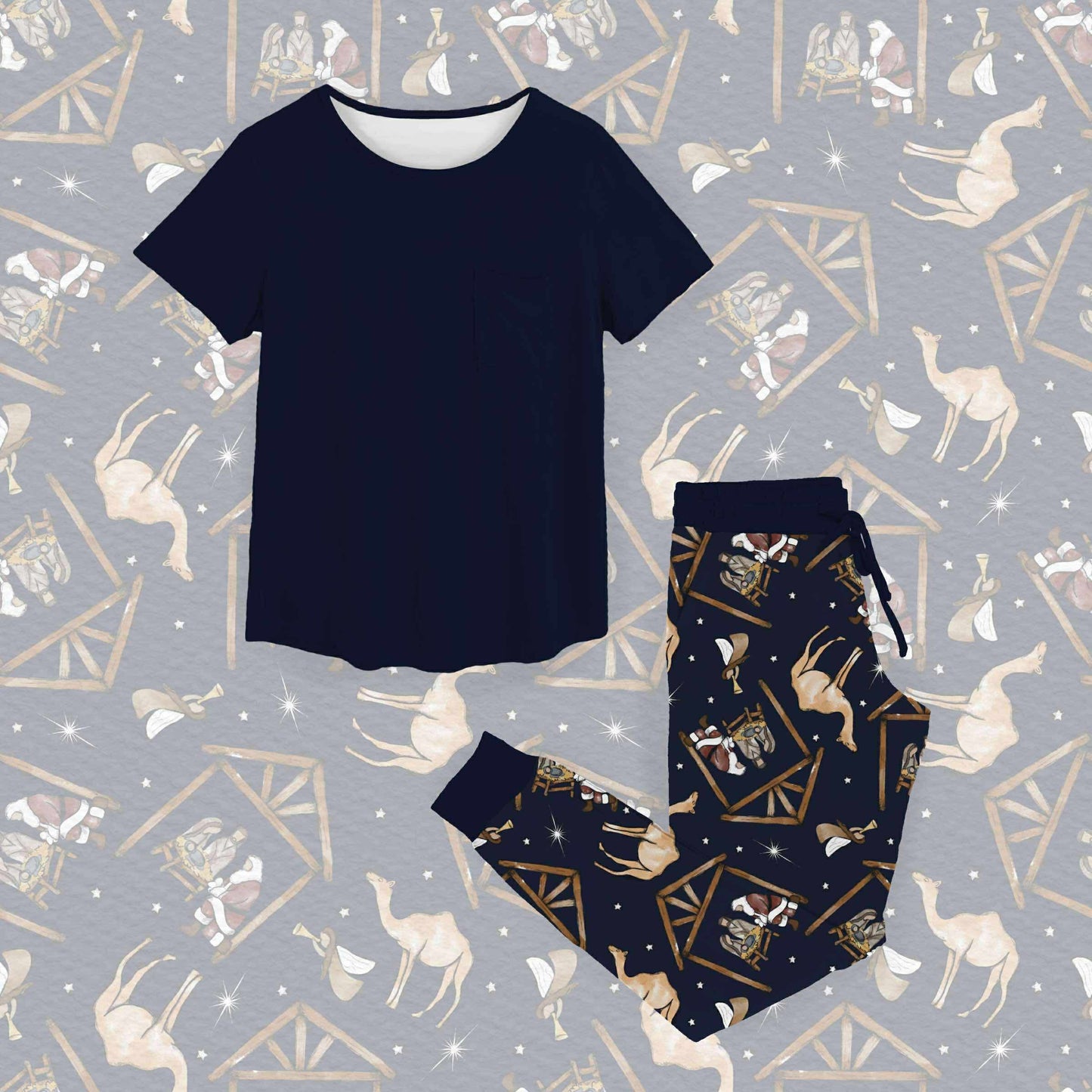 Preorder|A Cozy Christmas Collection Mom Jogs Set