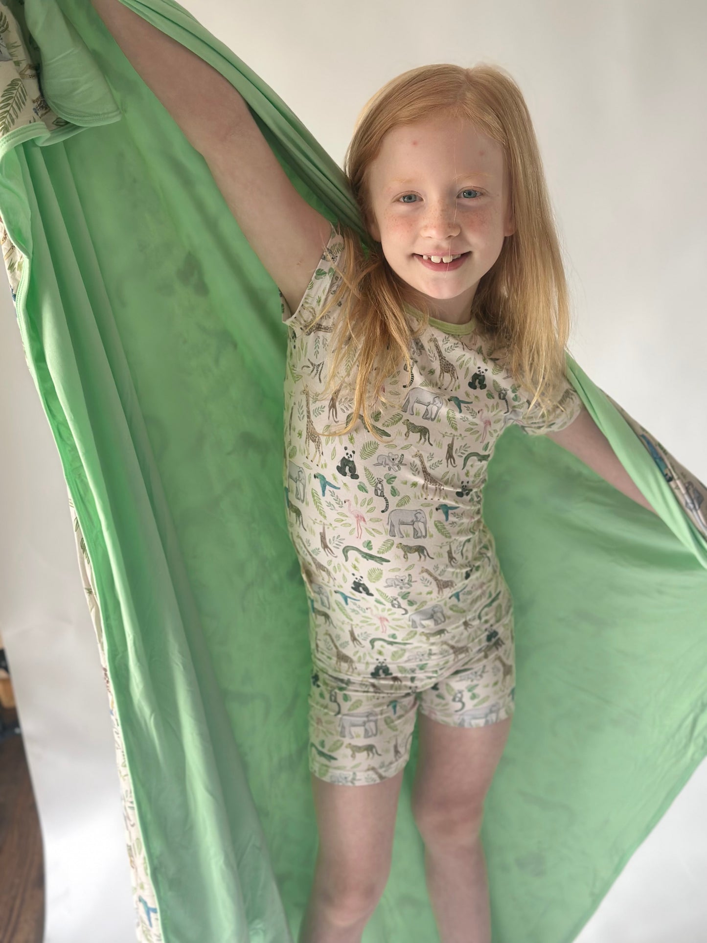Wild Wonders 50x50 Bamboo Blanket